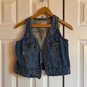 Denim vest